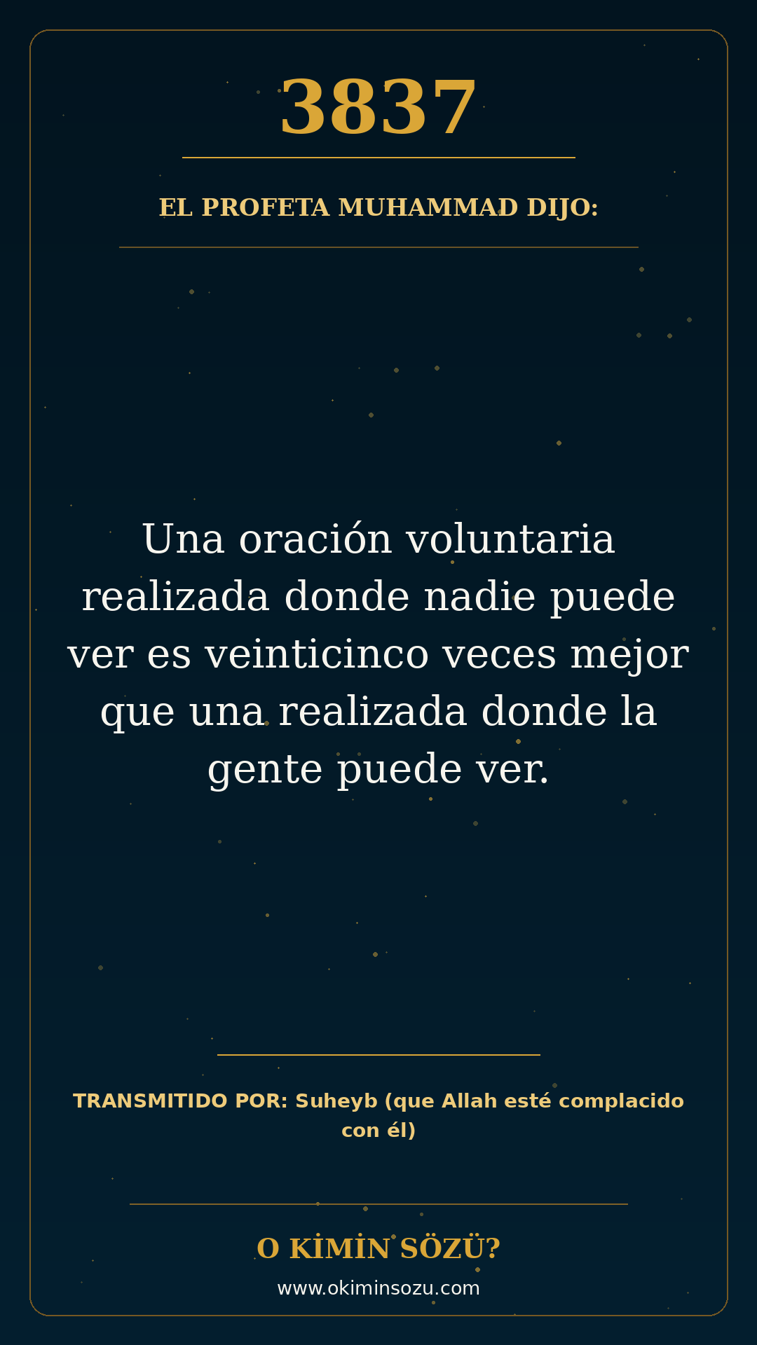 hadis 3837 es
