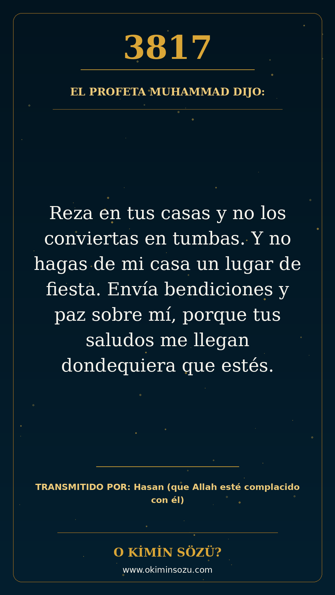 hadis 3817 es