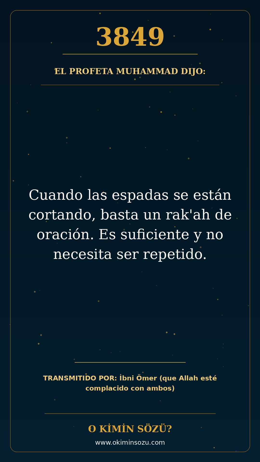 hadis 3849 es
