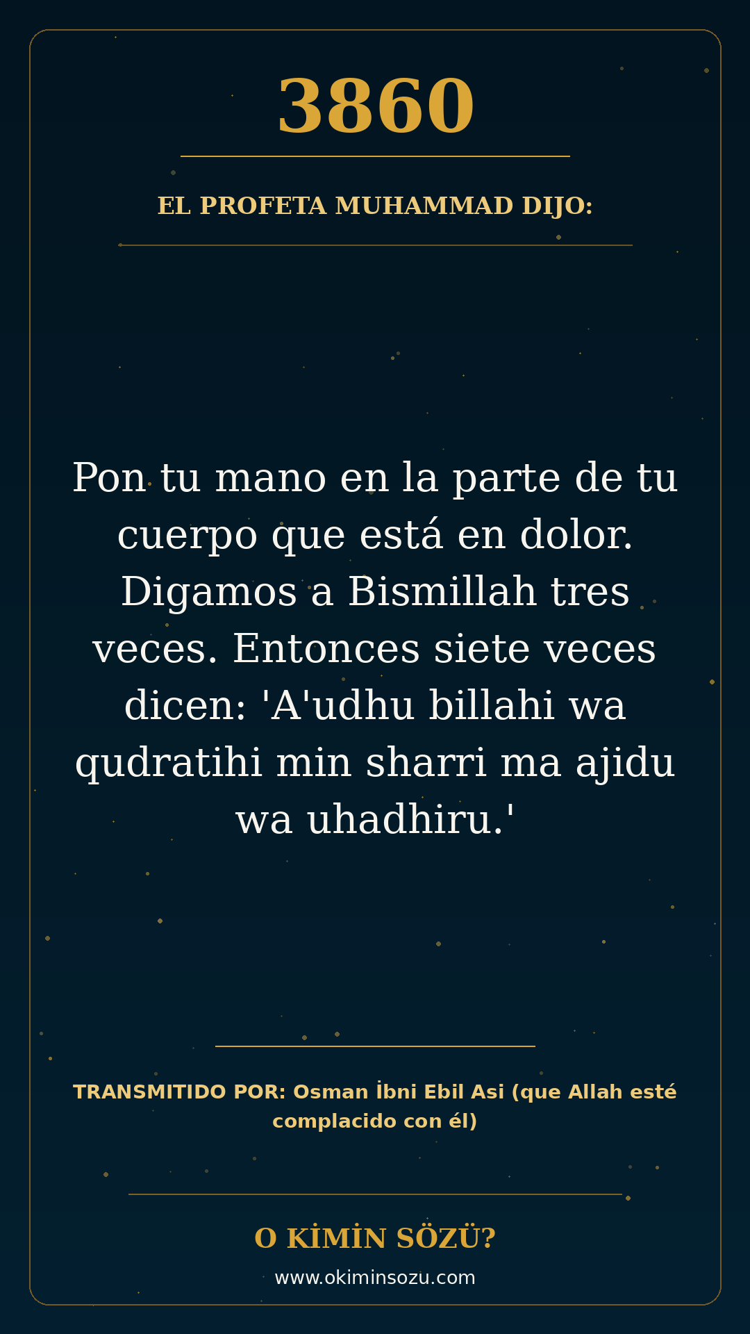 hadis 3860 es