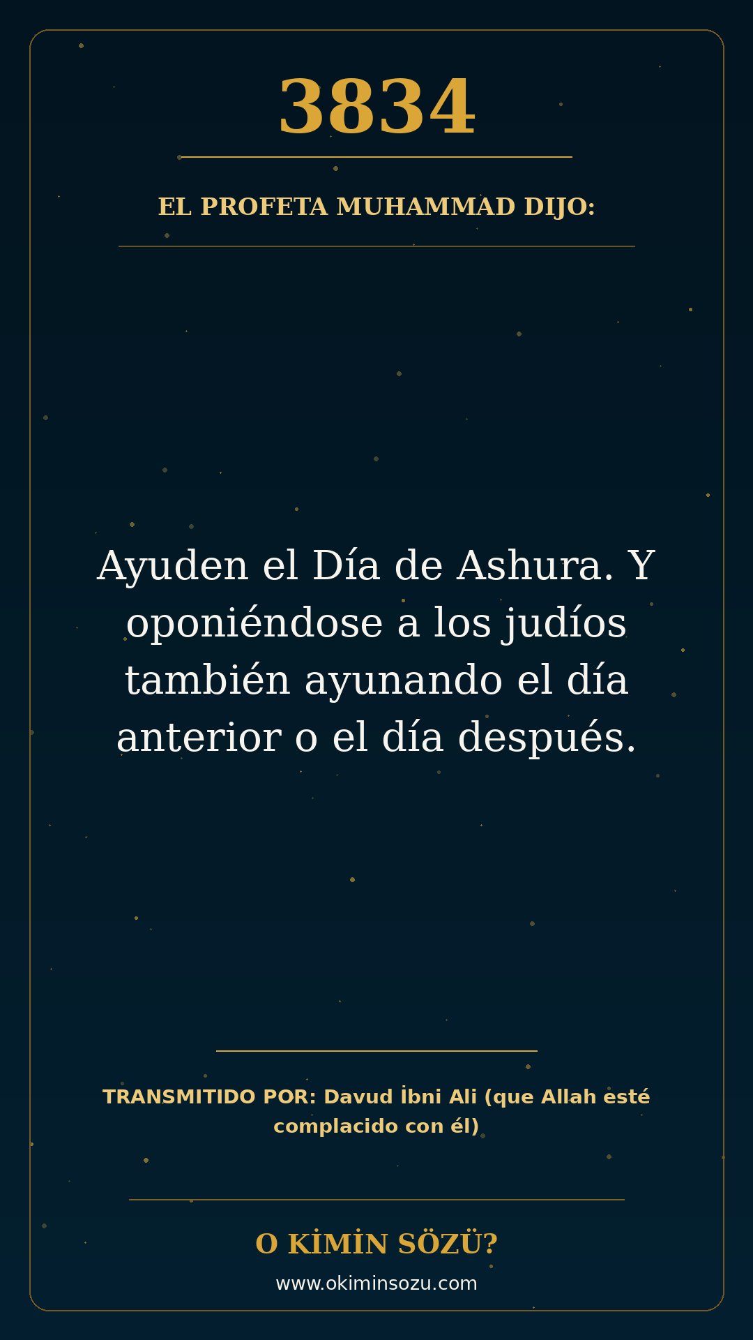 hadis 3834 es