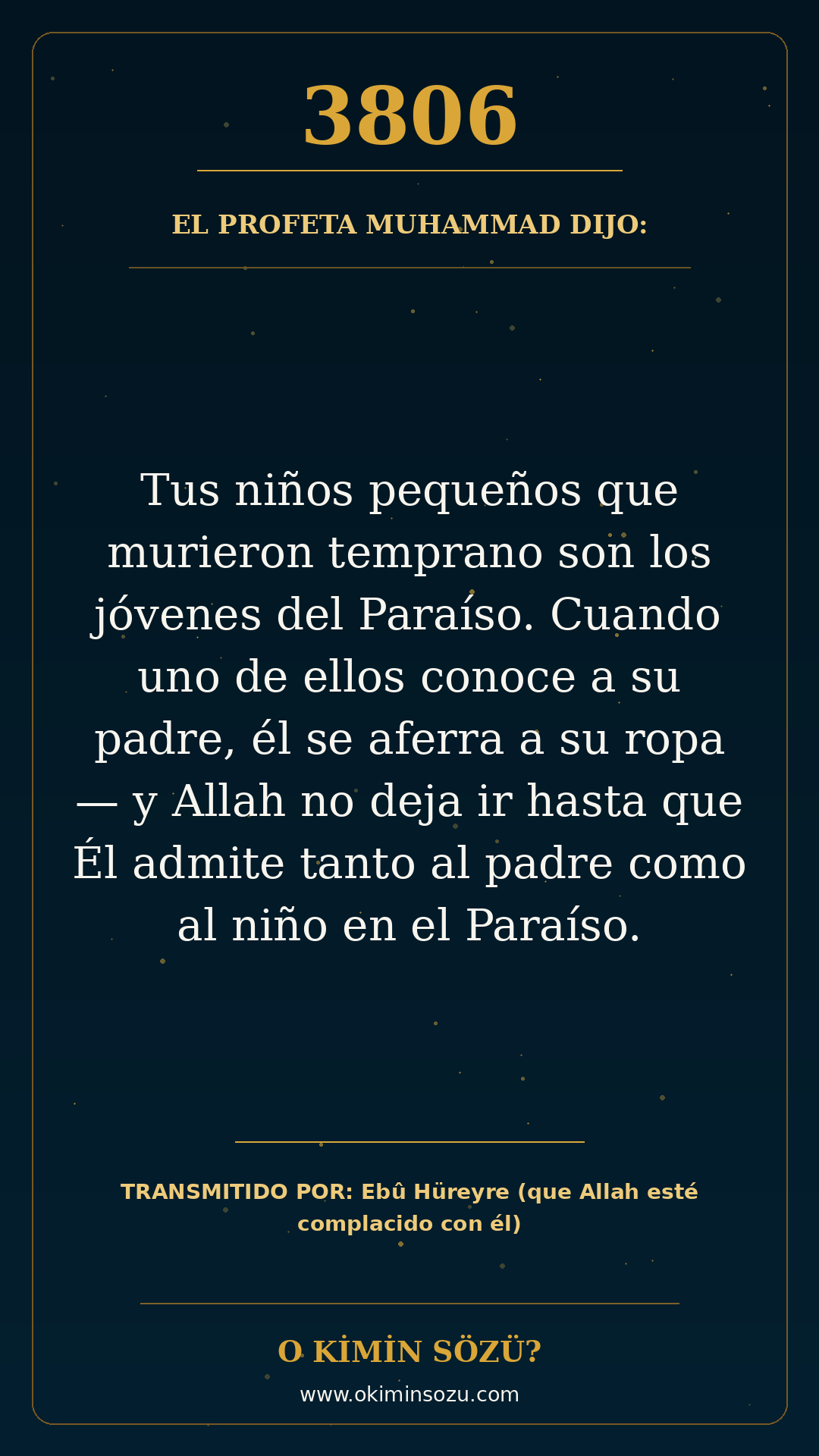 hadis 3806 es