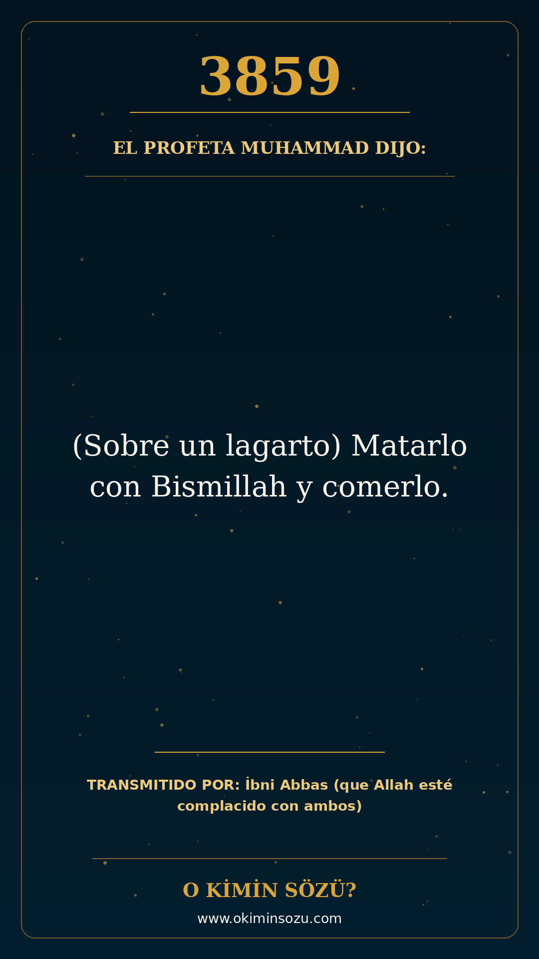 hadis 3859 es
