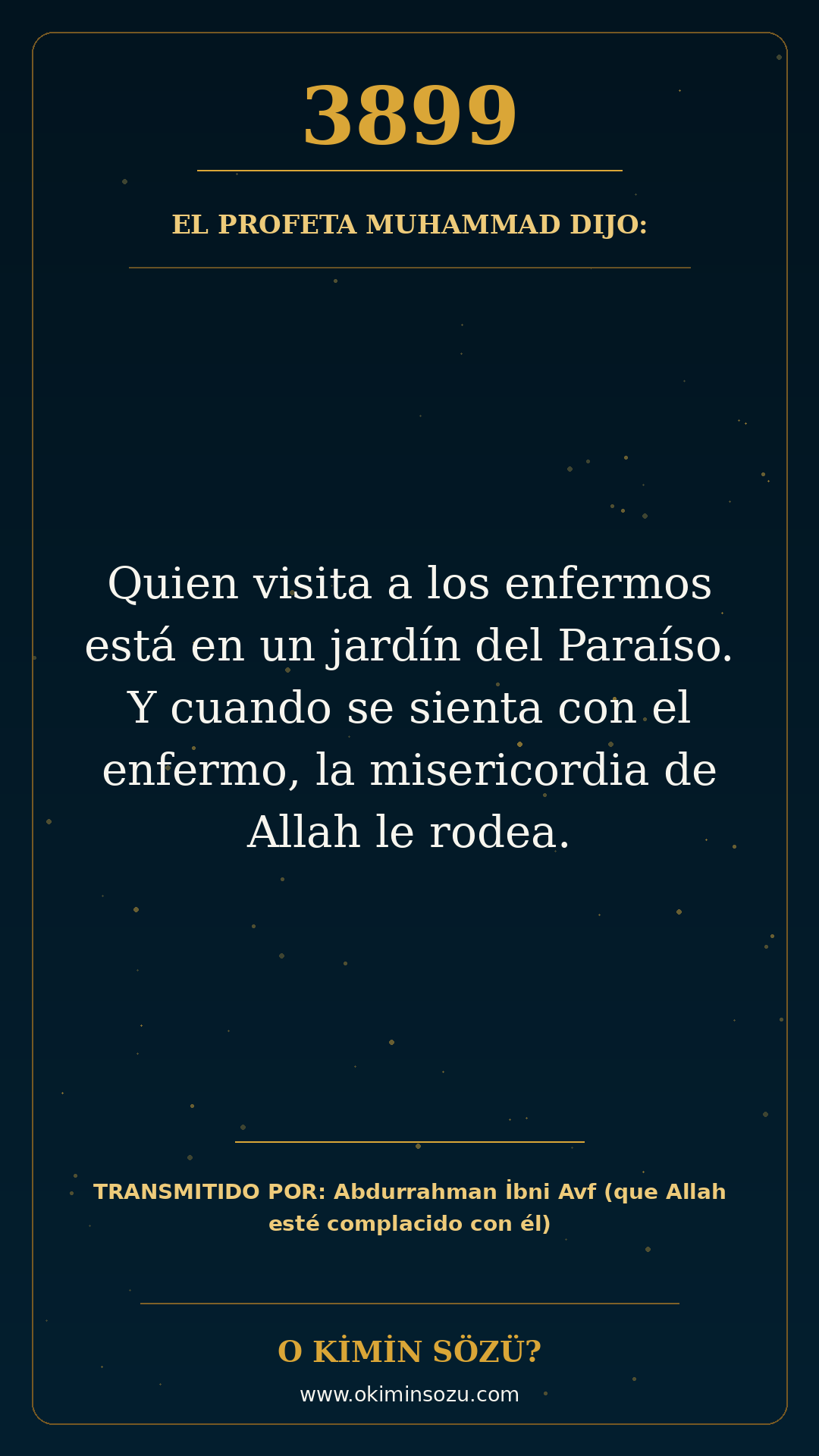 hadis 3899 es