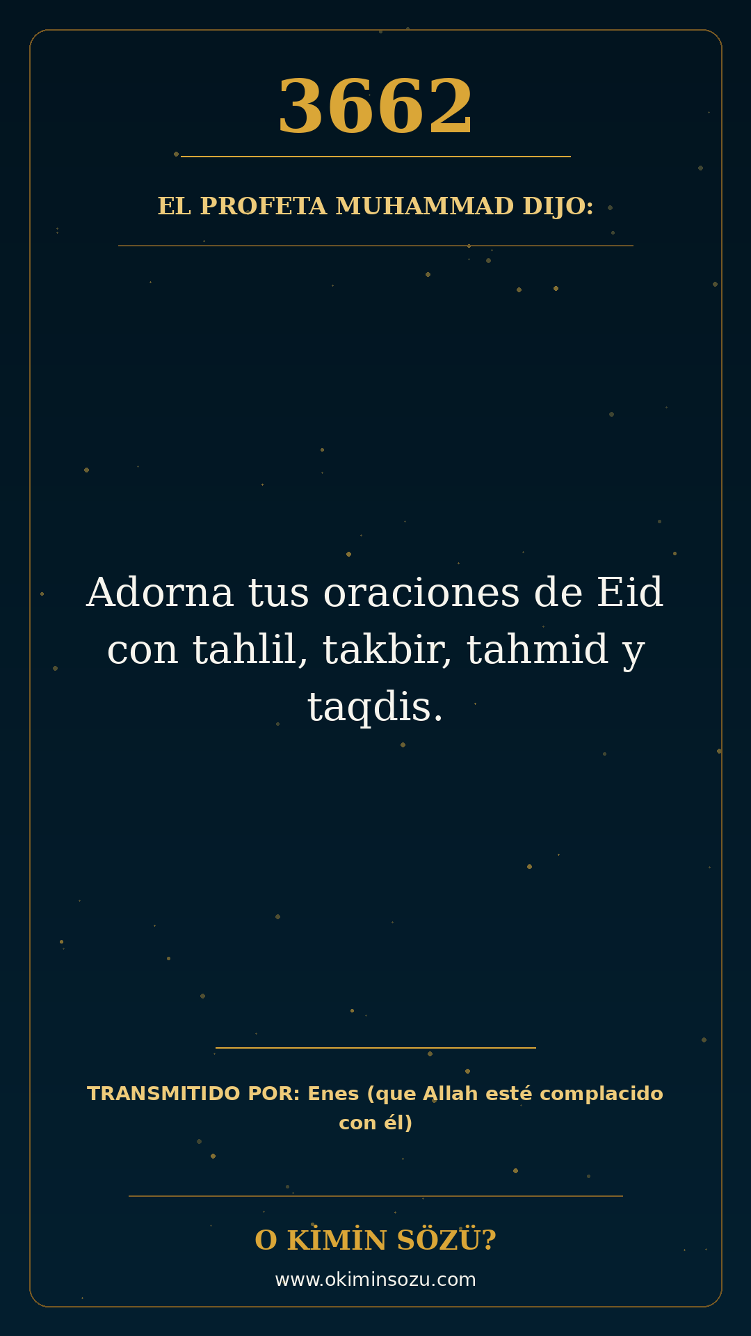 hadis 3662 es