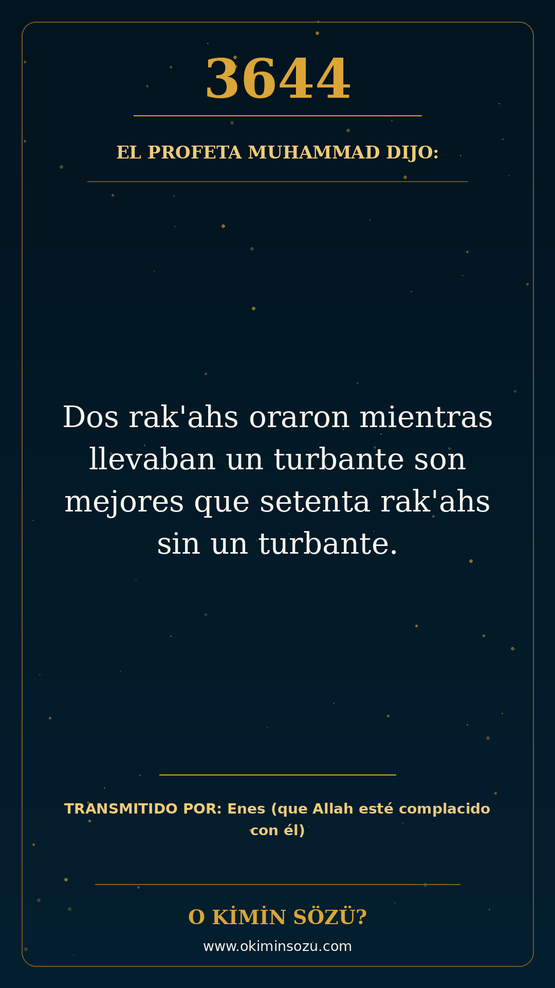 hadis 3644 es