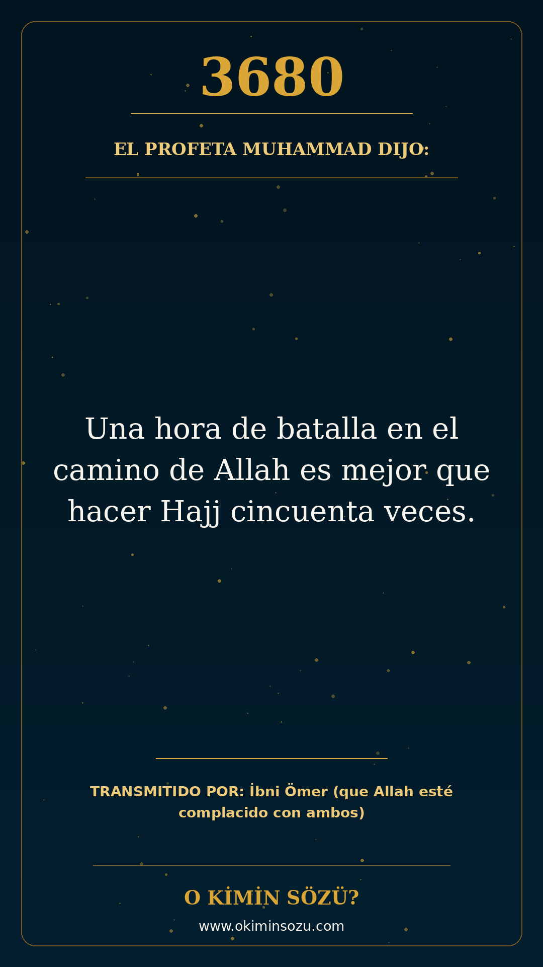 hadis 3680 es