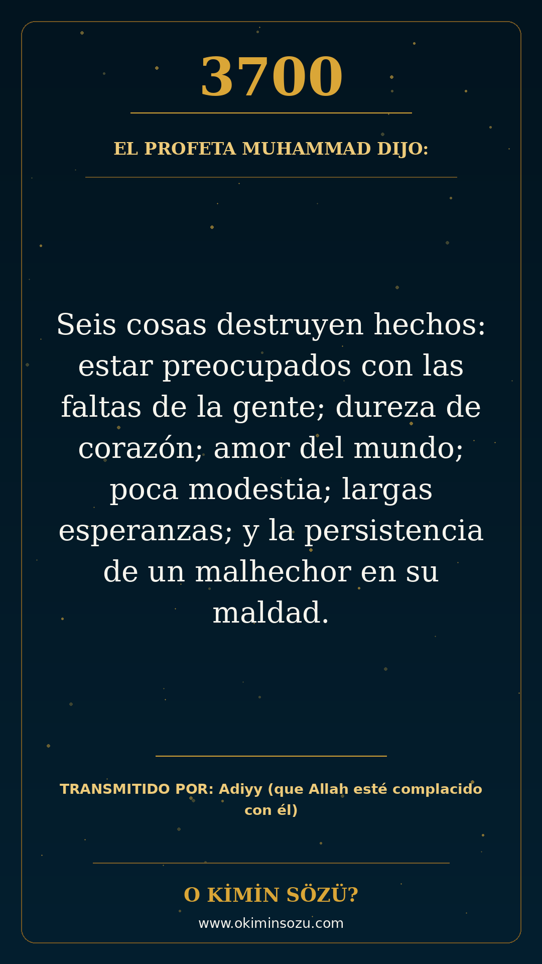 hadis 3700 es