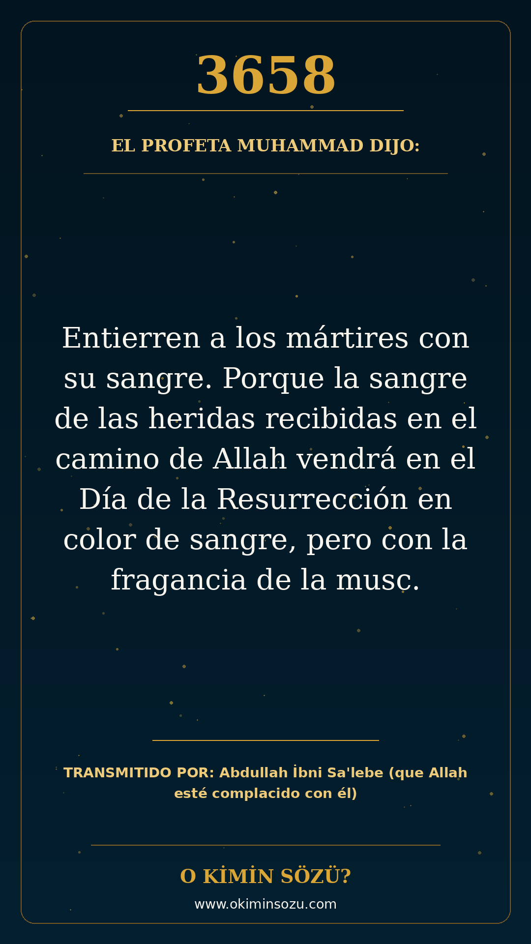 hadis 3658 es