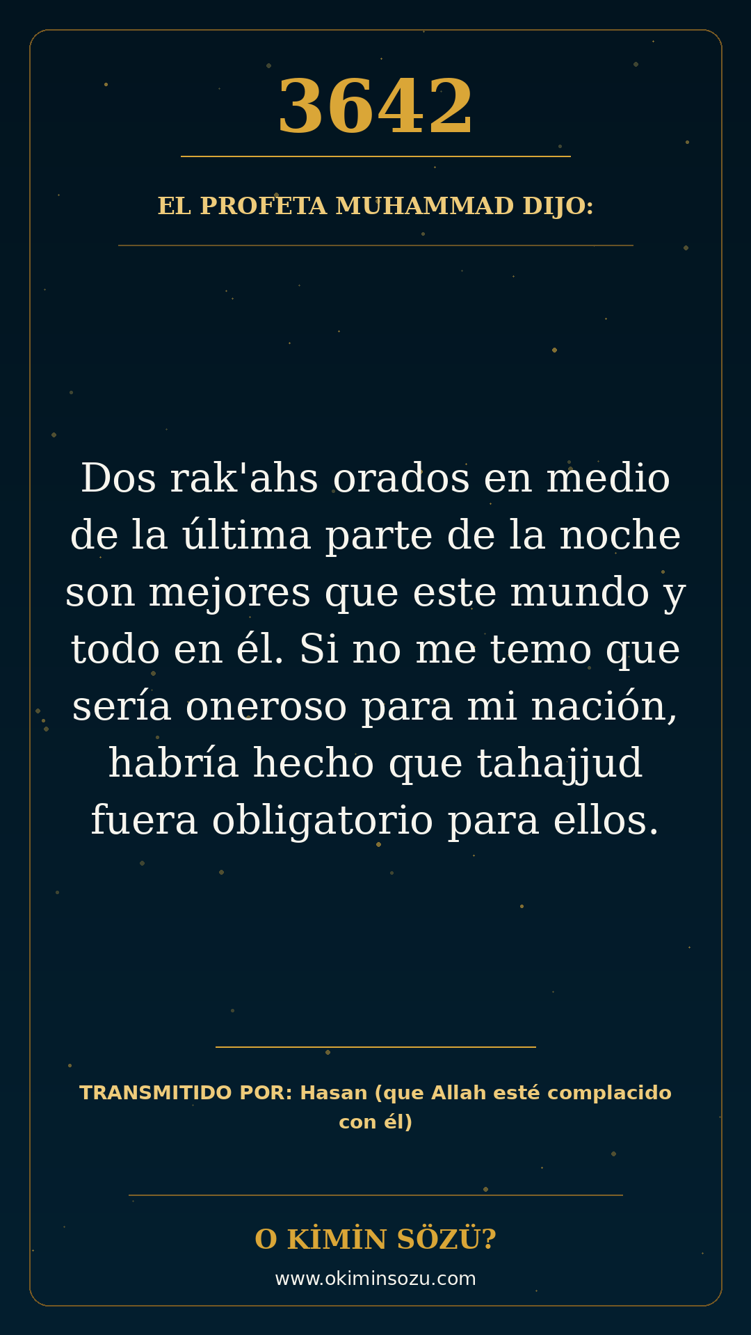 hadis 3642 es