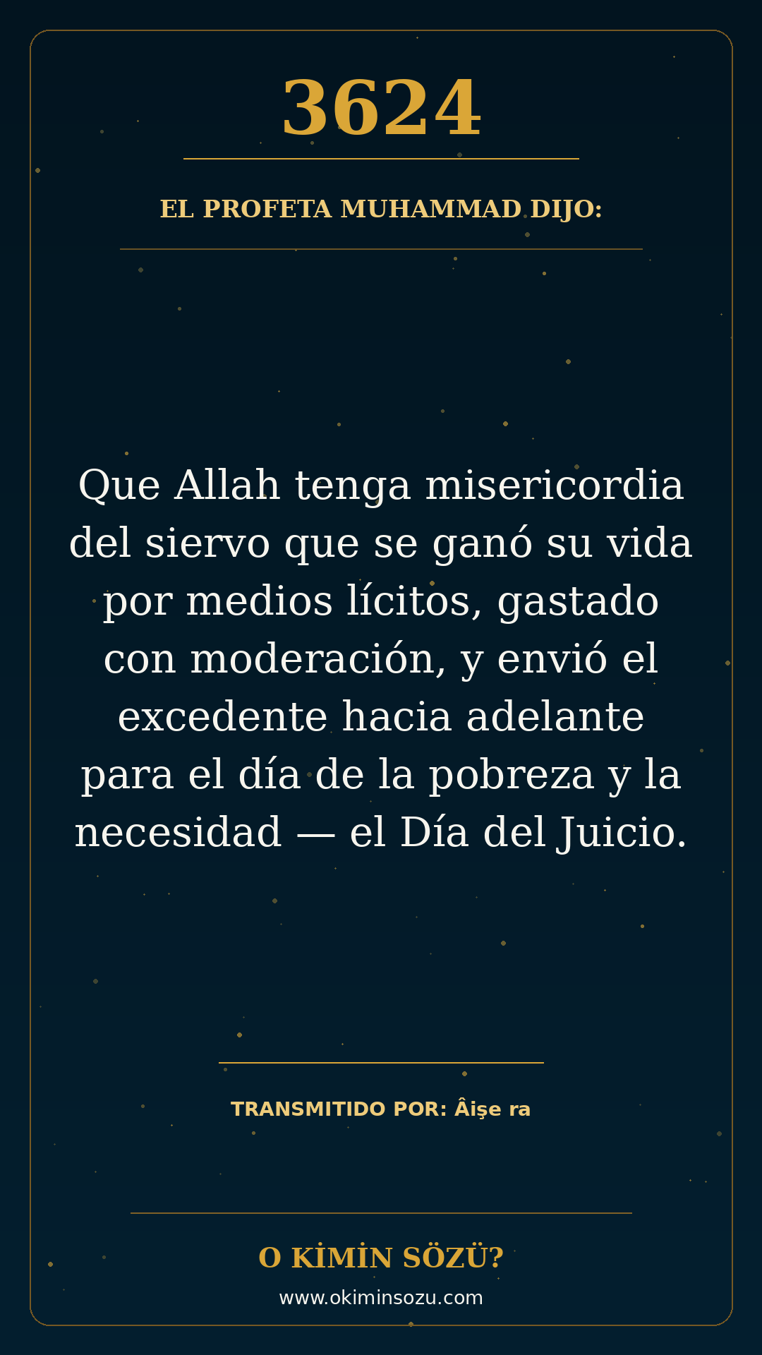 hadis 3624 es