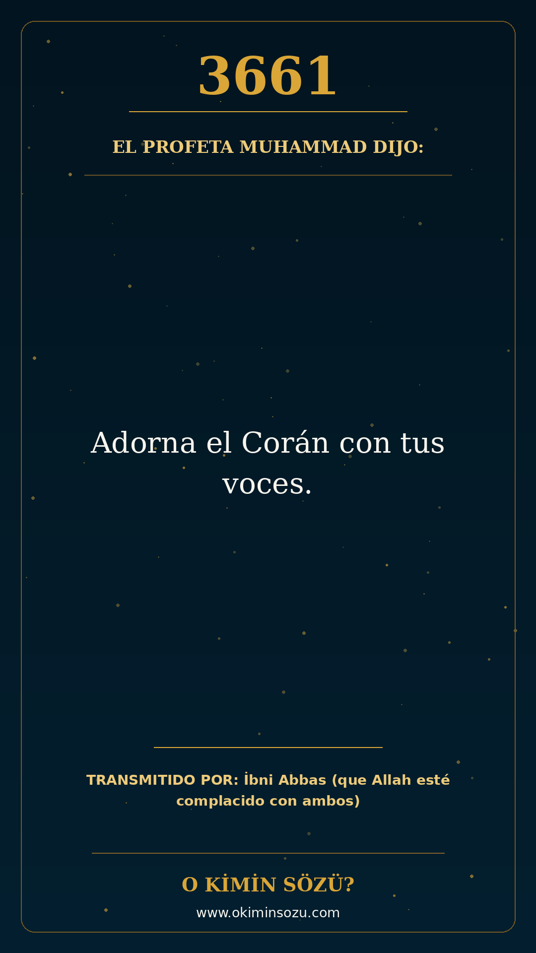 hadis 3661 es