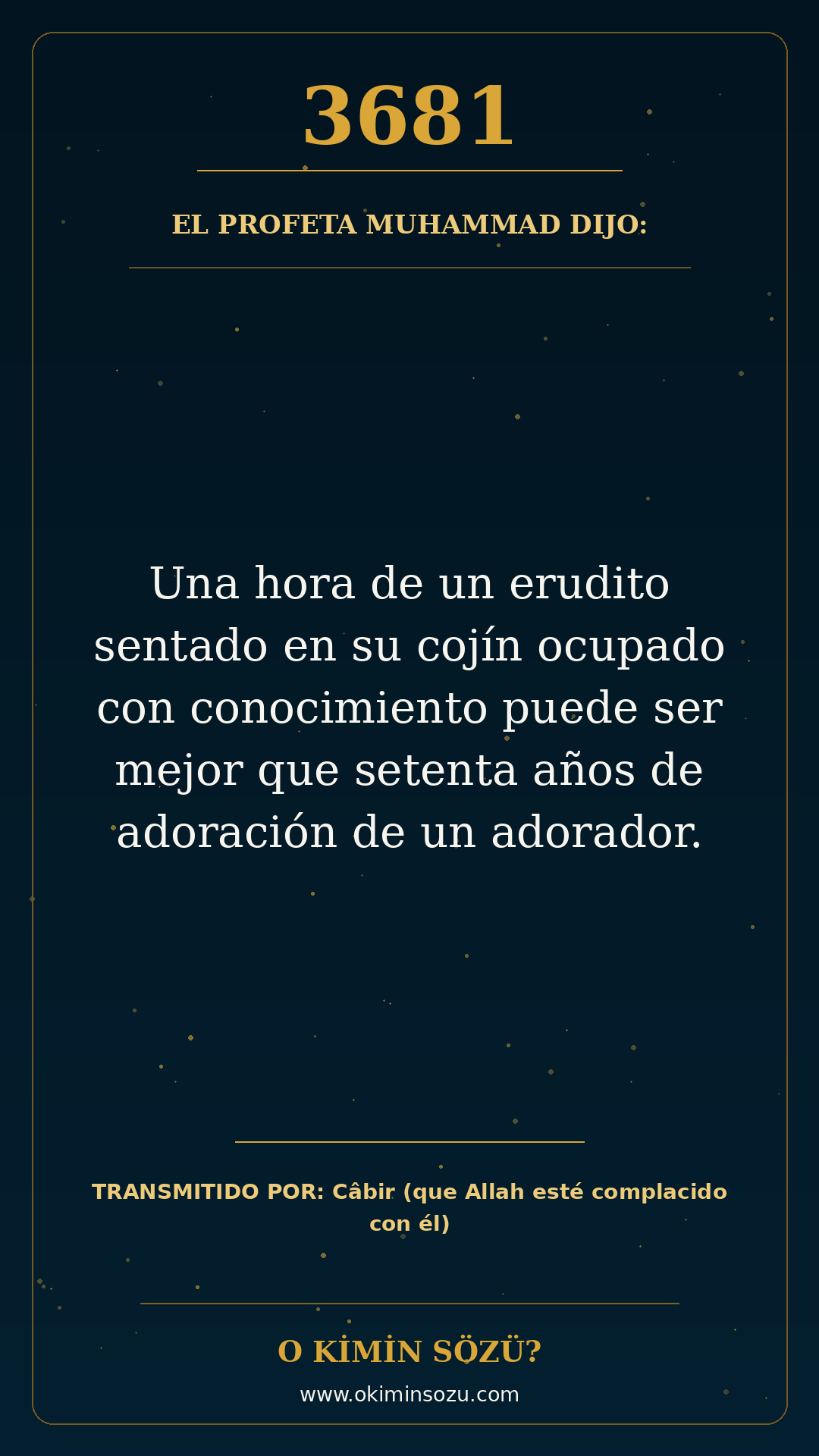 hadis 3681 es