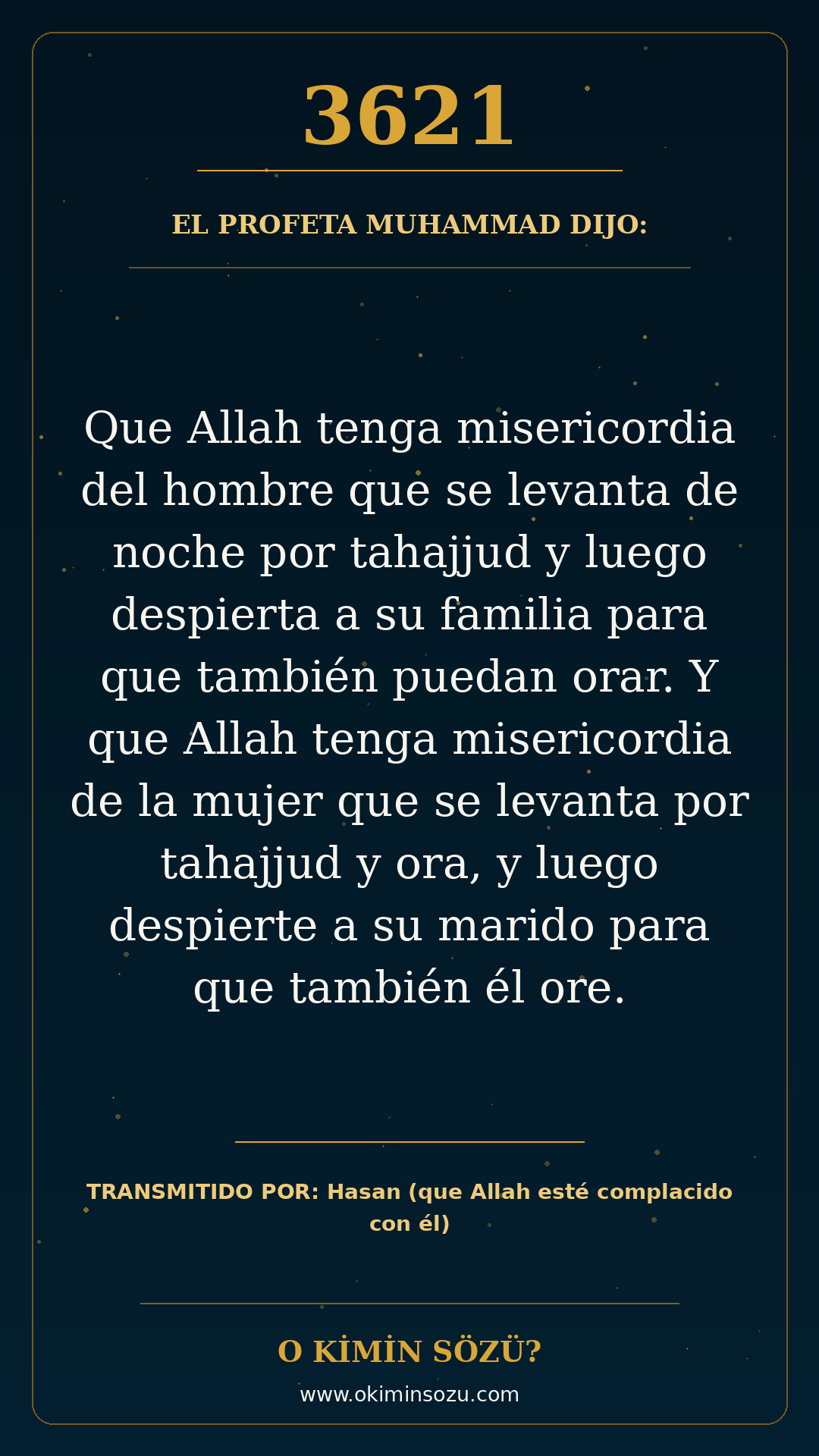 hadis 3621 es