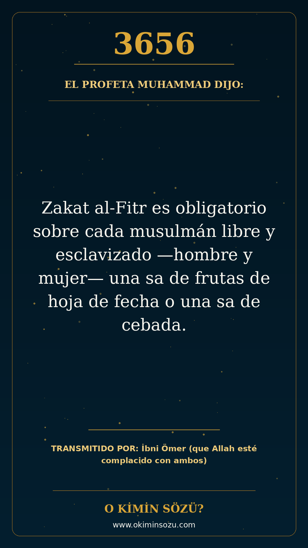 hadis 3656 es