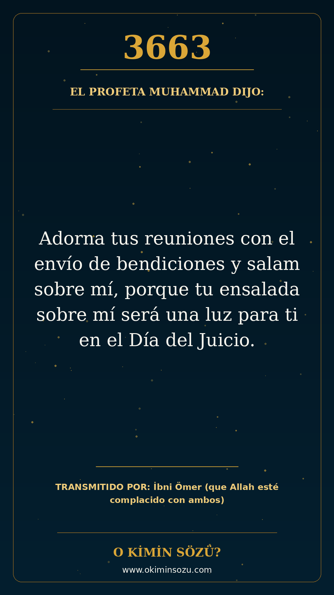 hadis 3663 es