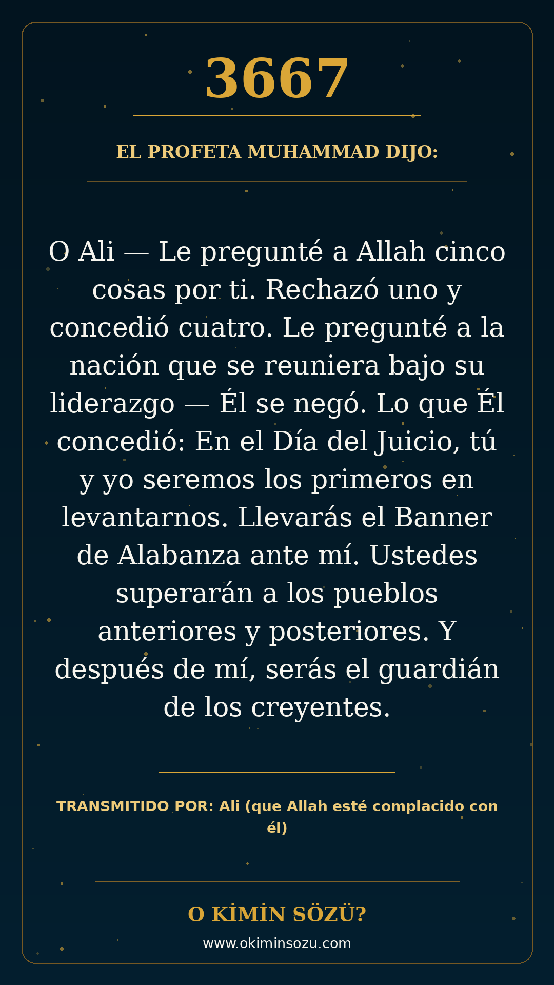 hadis 3667 es