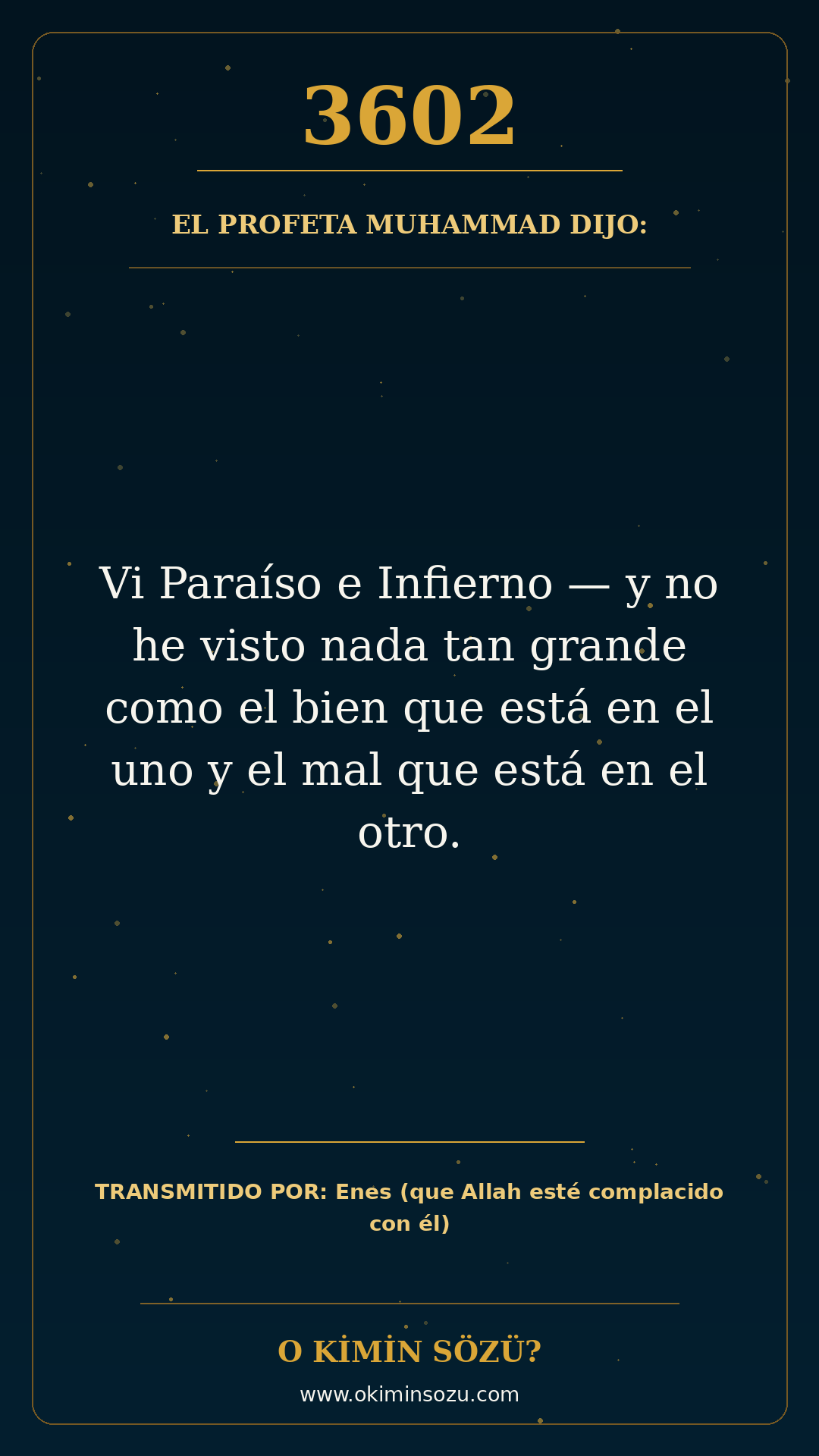hadis 3602 es