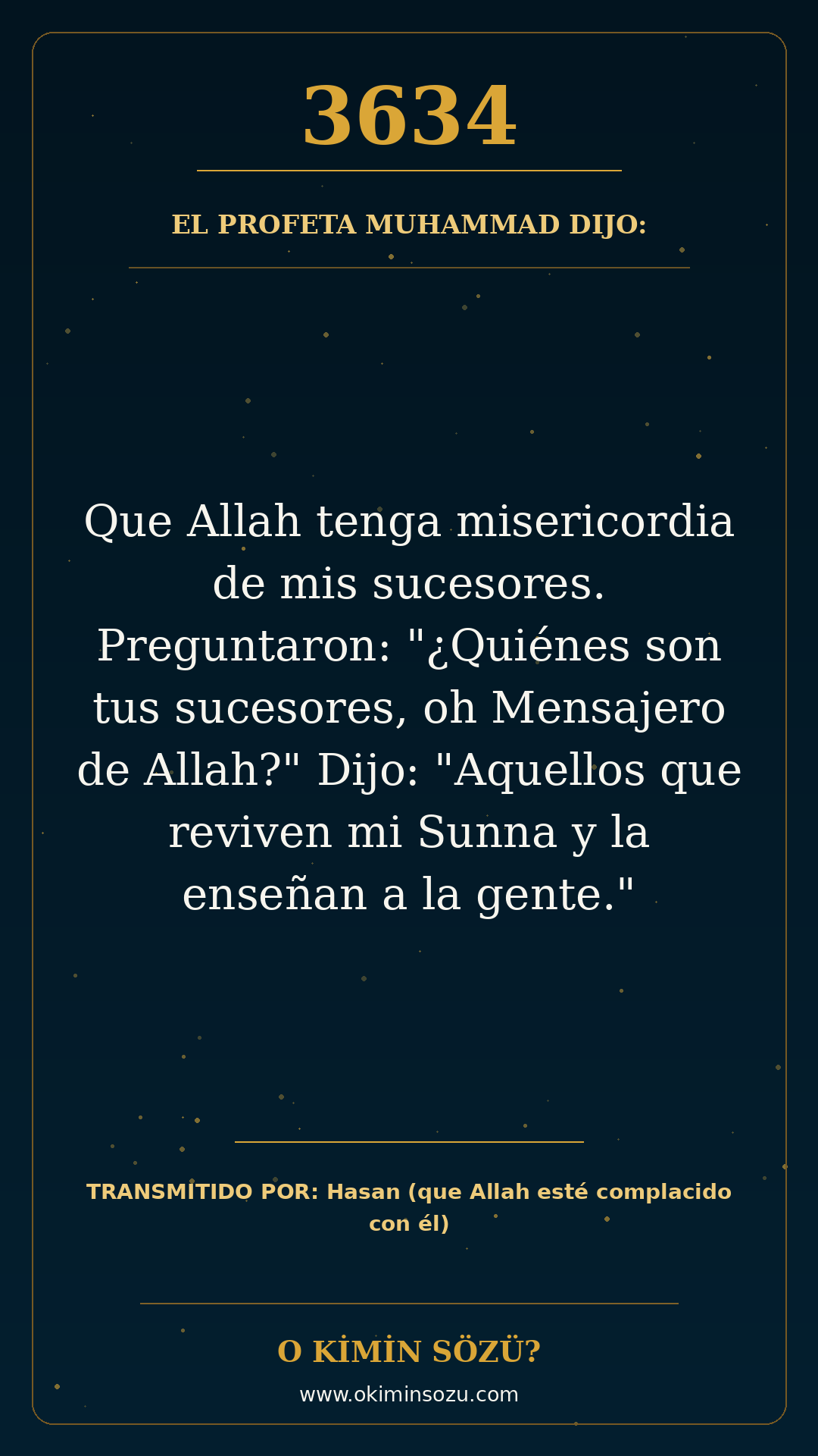 hadis 3634 es