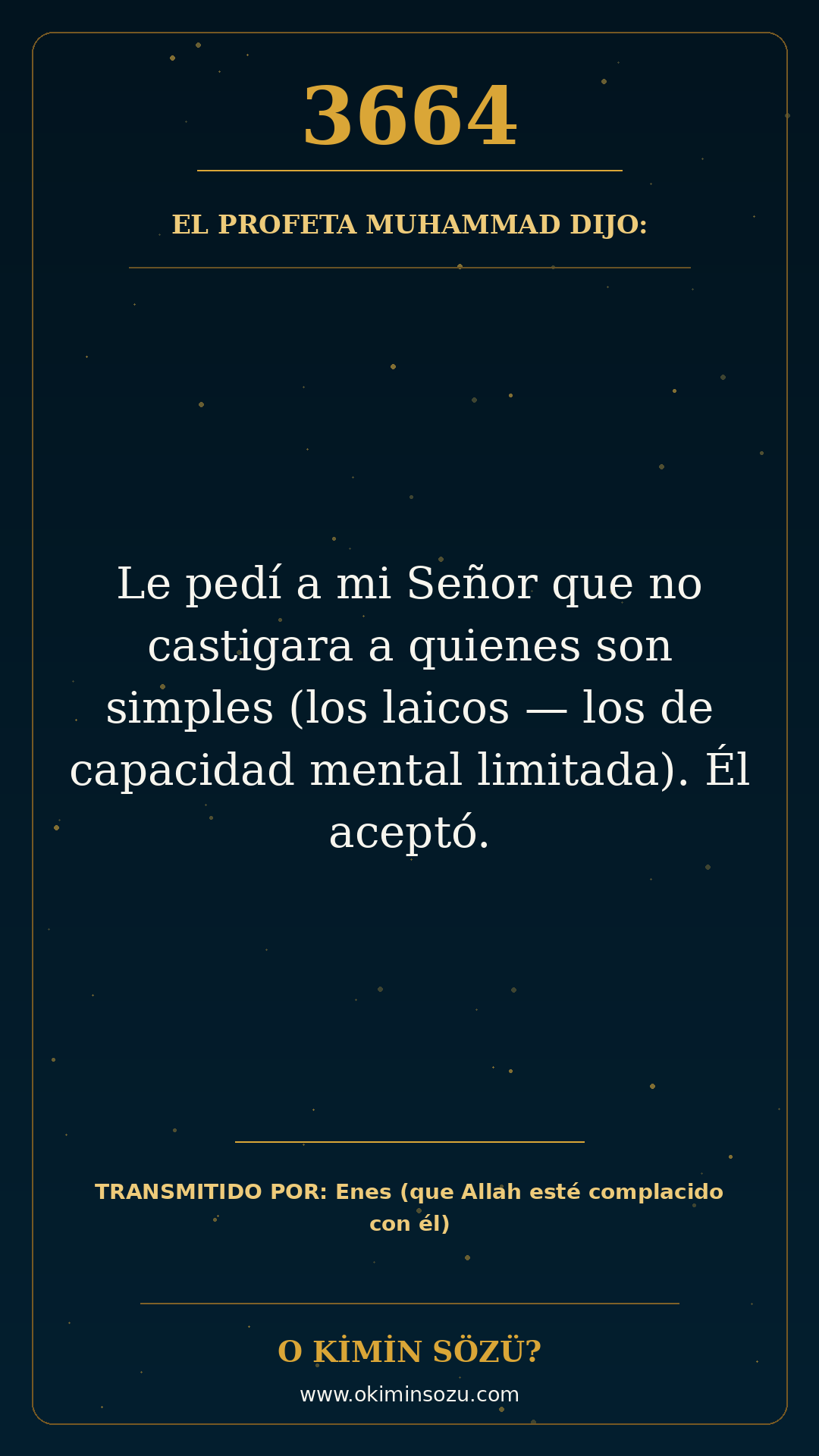 hadis 3664 es