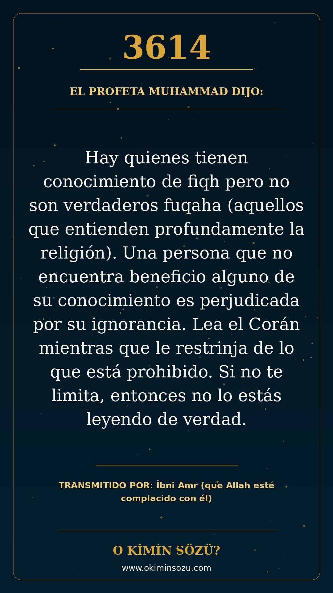 hadis 3614 es