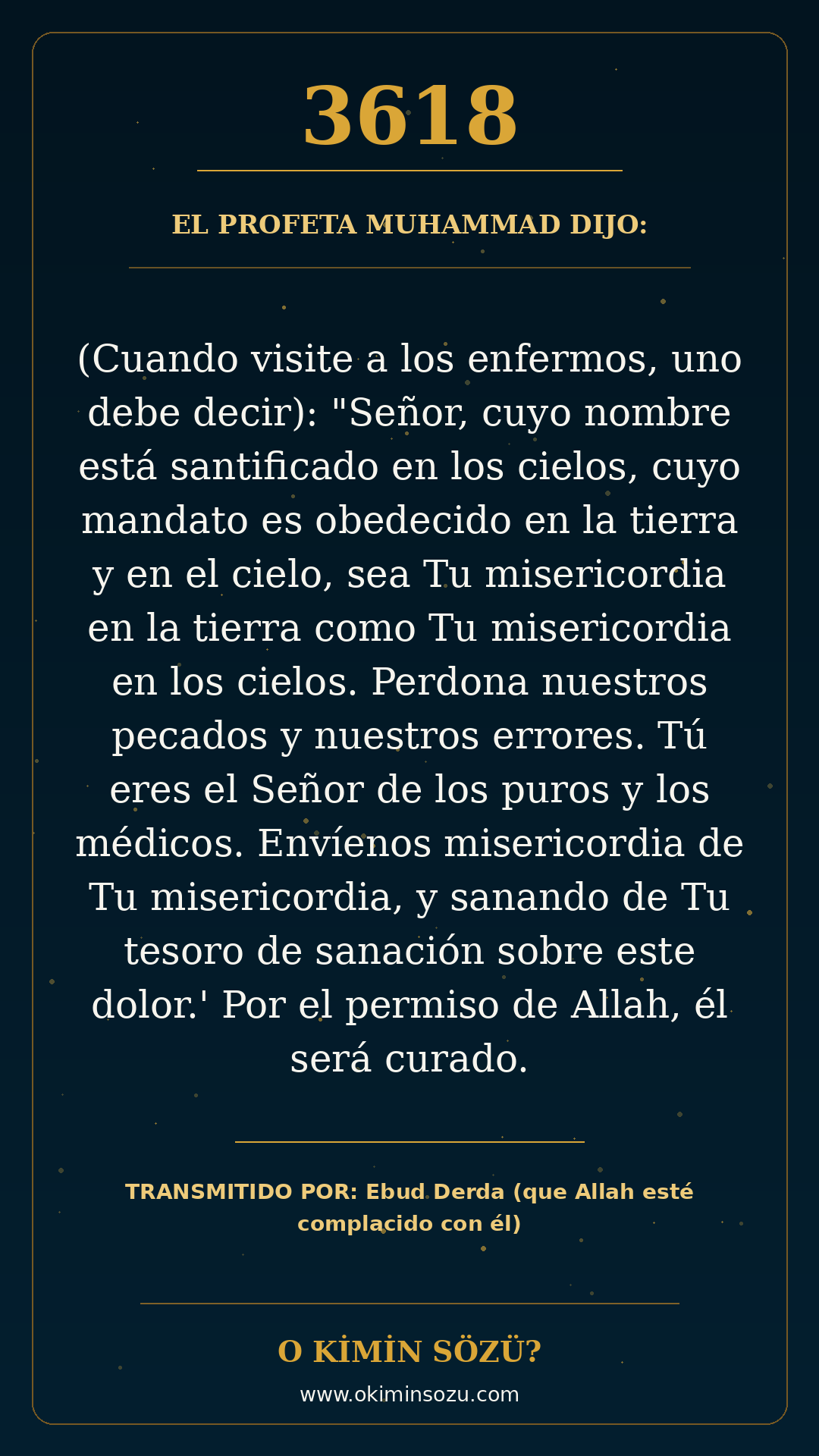 hadis 3618 es