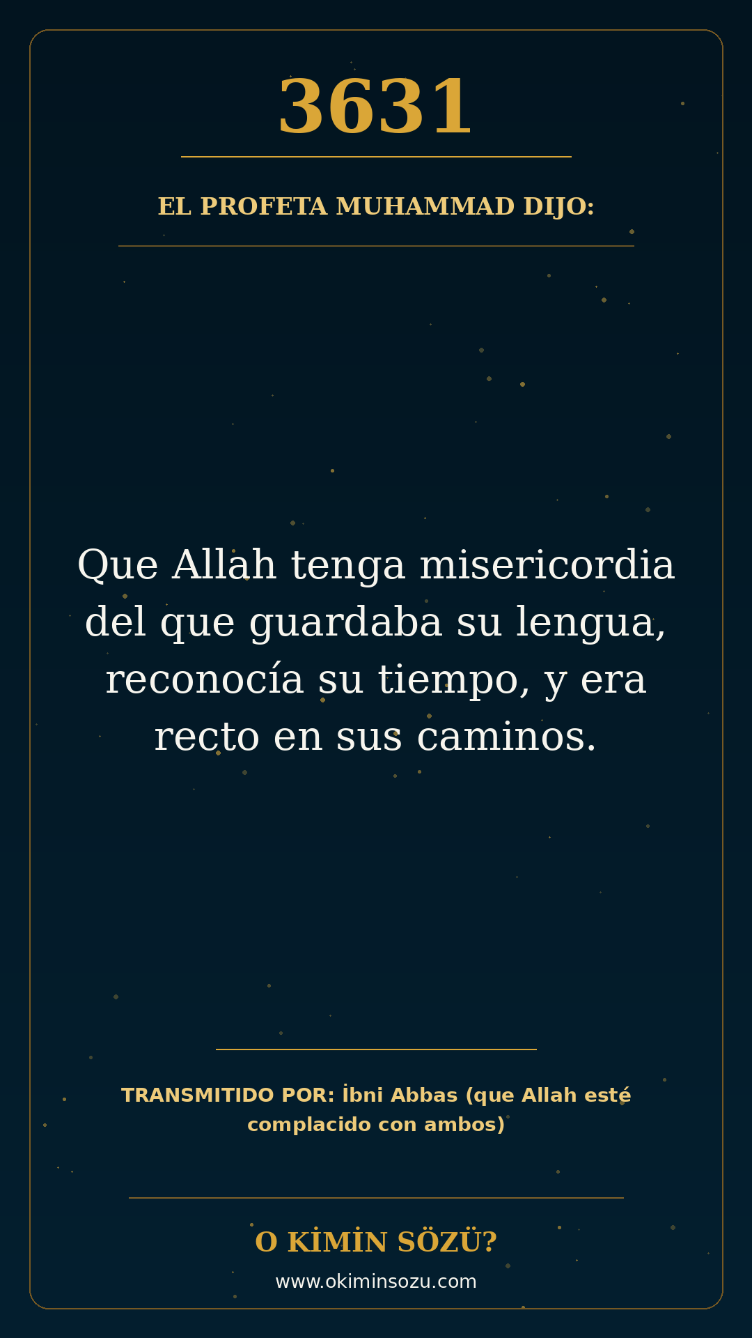 hadis 3631 es