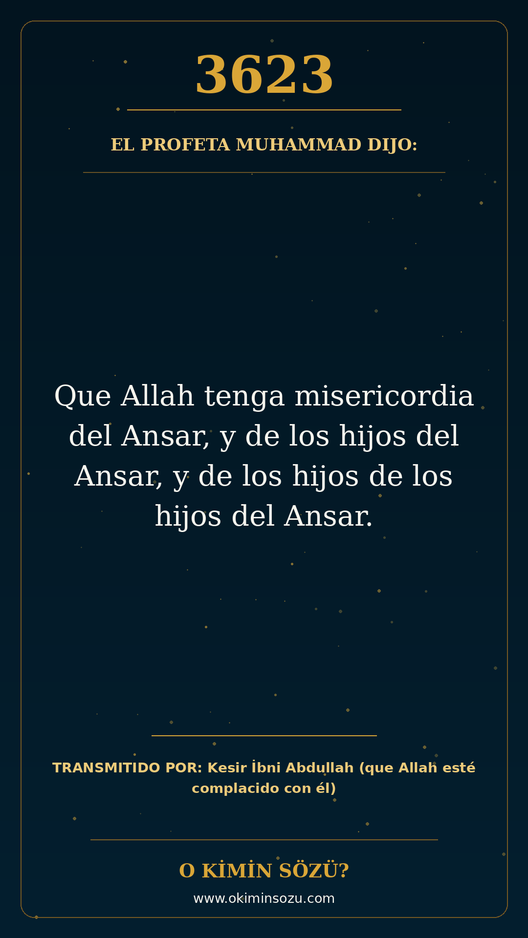 hadis 3623 es