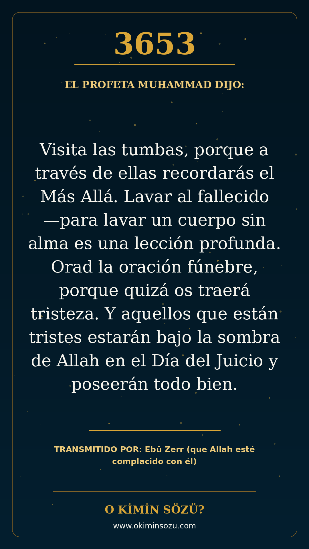hadis 3653 es