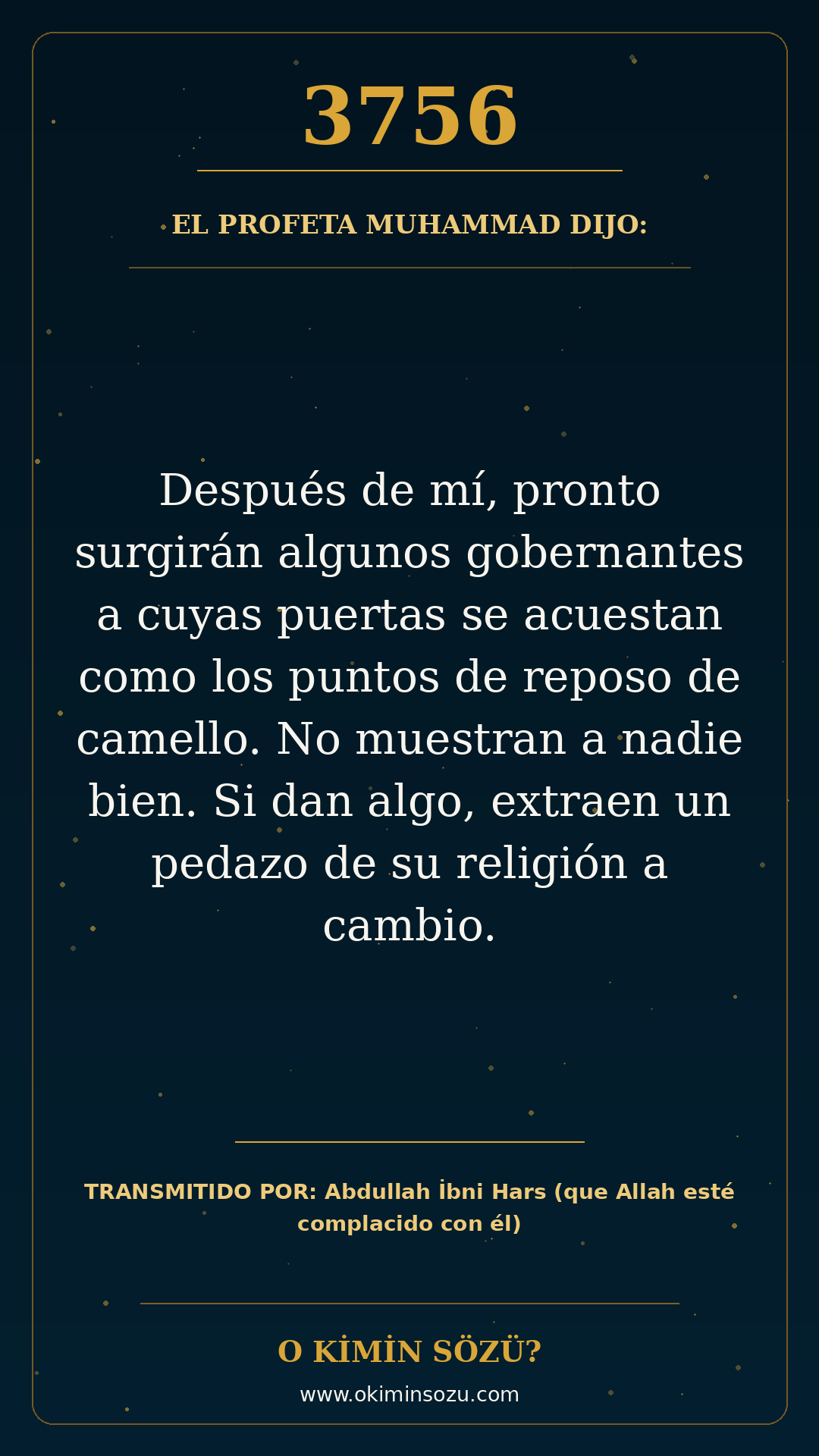hadis 3756 es
