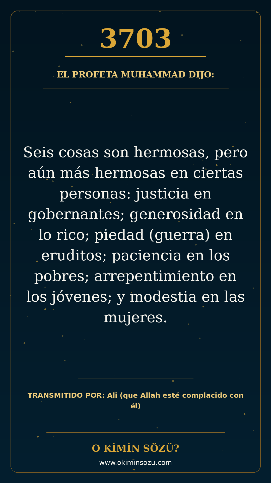 hadis 3703 es