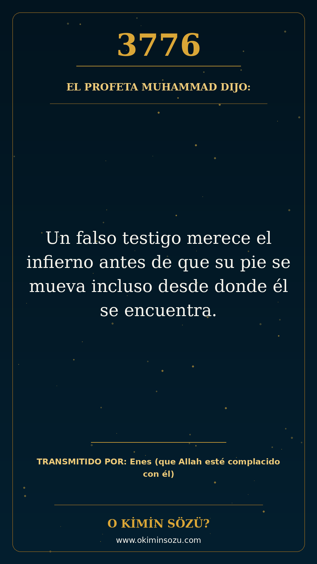 hadis 3776 es