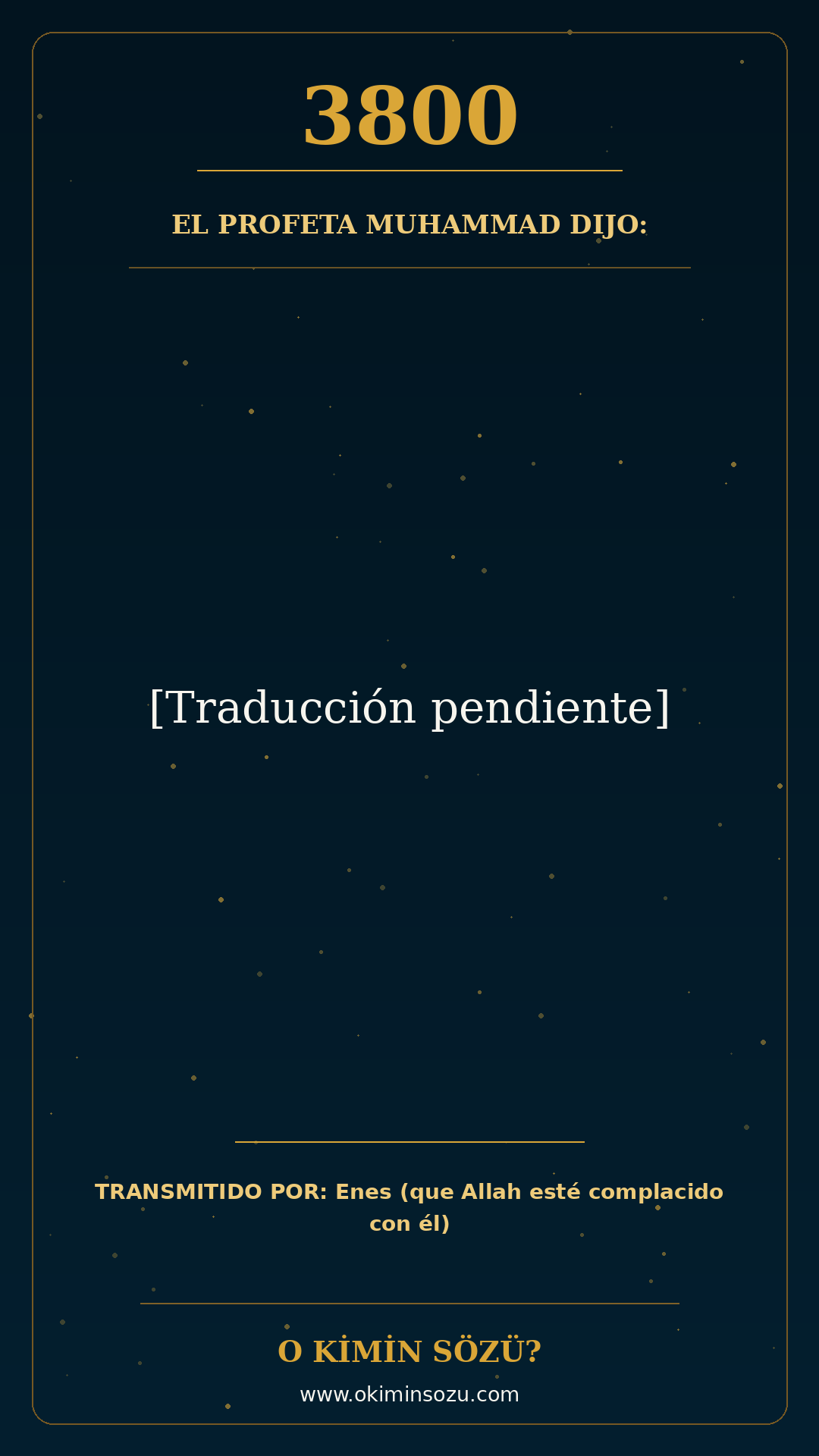 hadis 3800 es