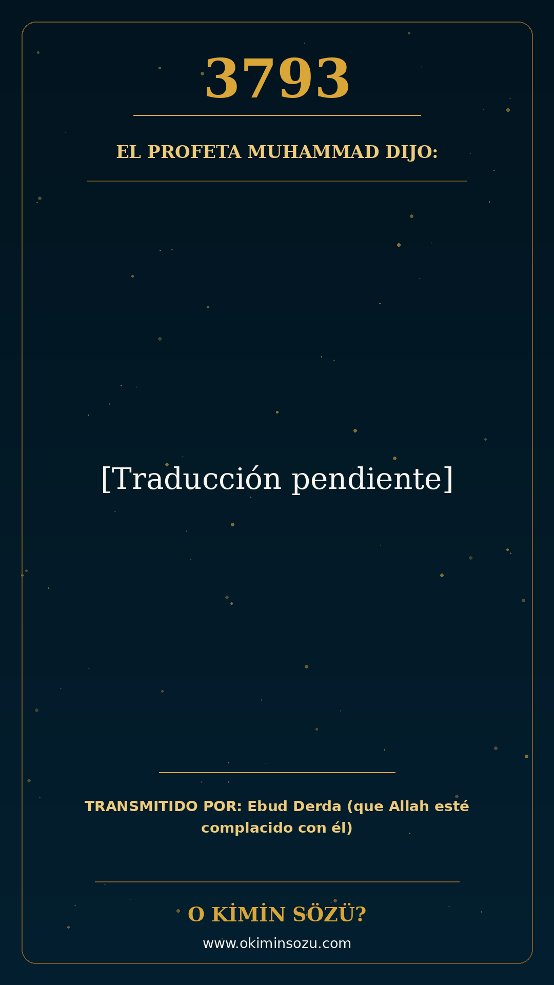 hadis 3793 es
