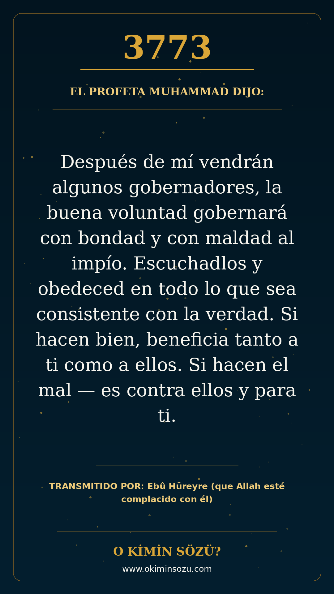 hadis 3773 es