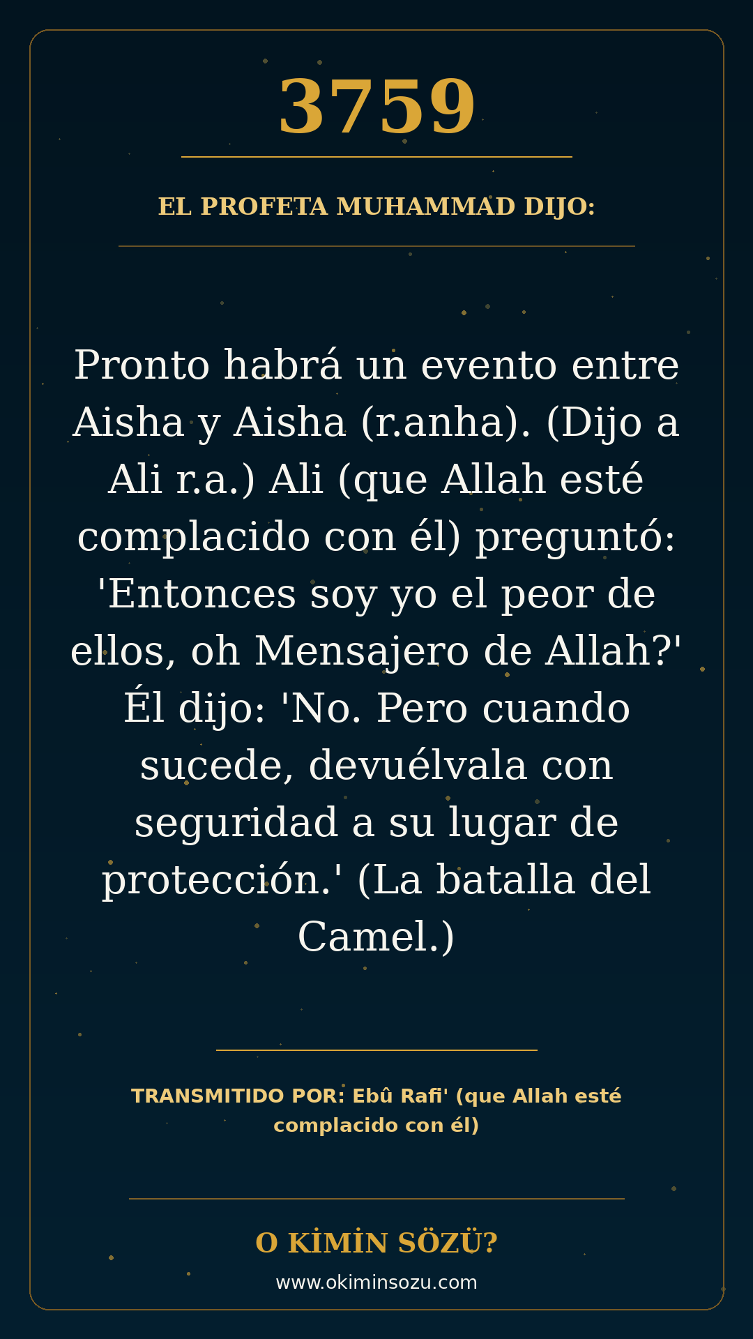 hadis 3759 es