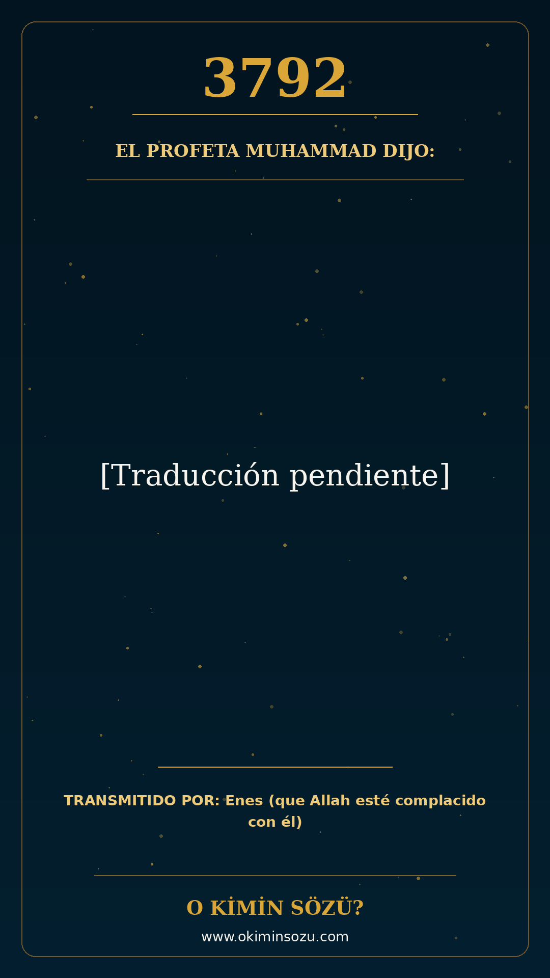 hadis 3792 es