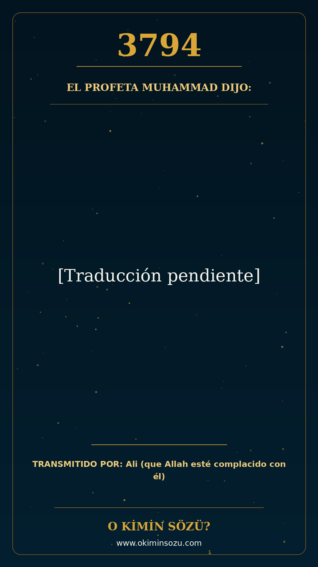 hadis 3794 es