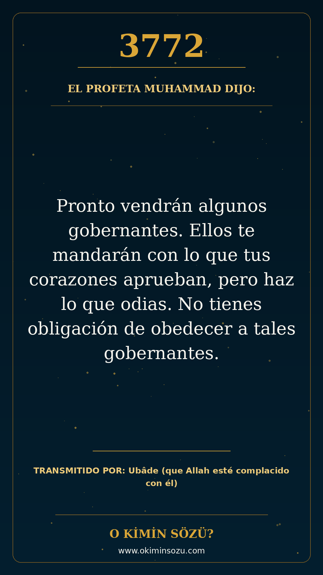 hadis 3772 es