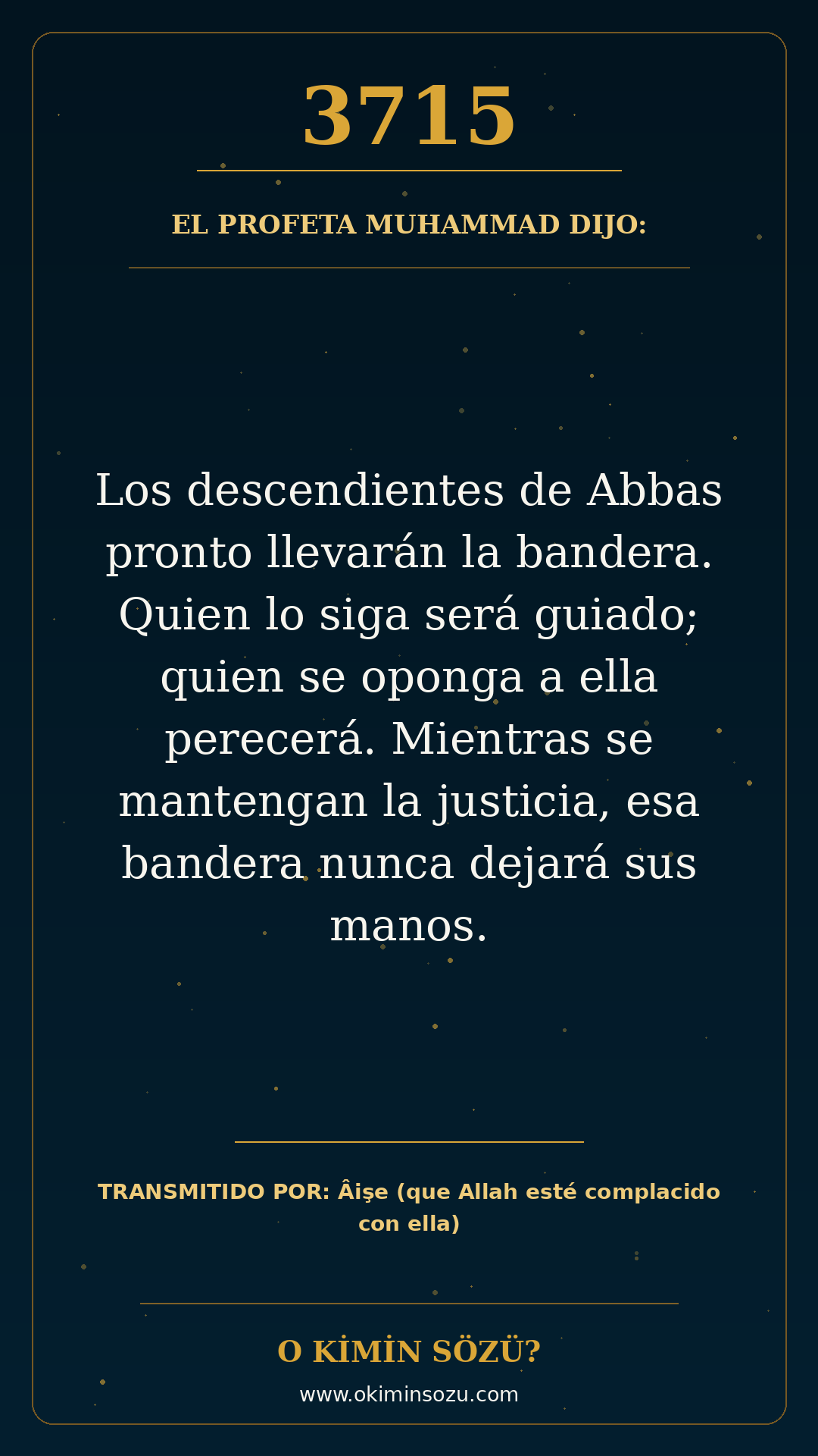 hadis 3715 es