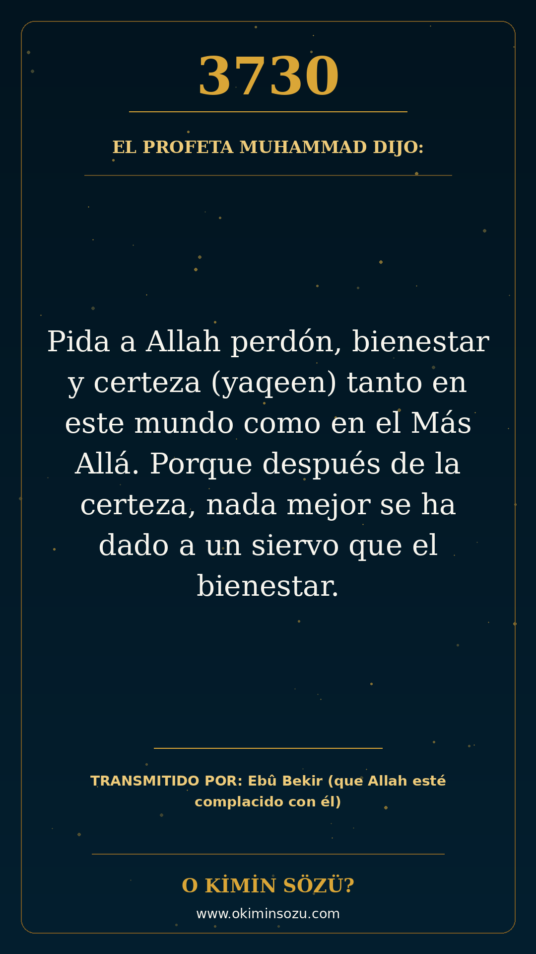 hadis 3730 es