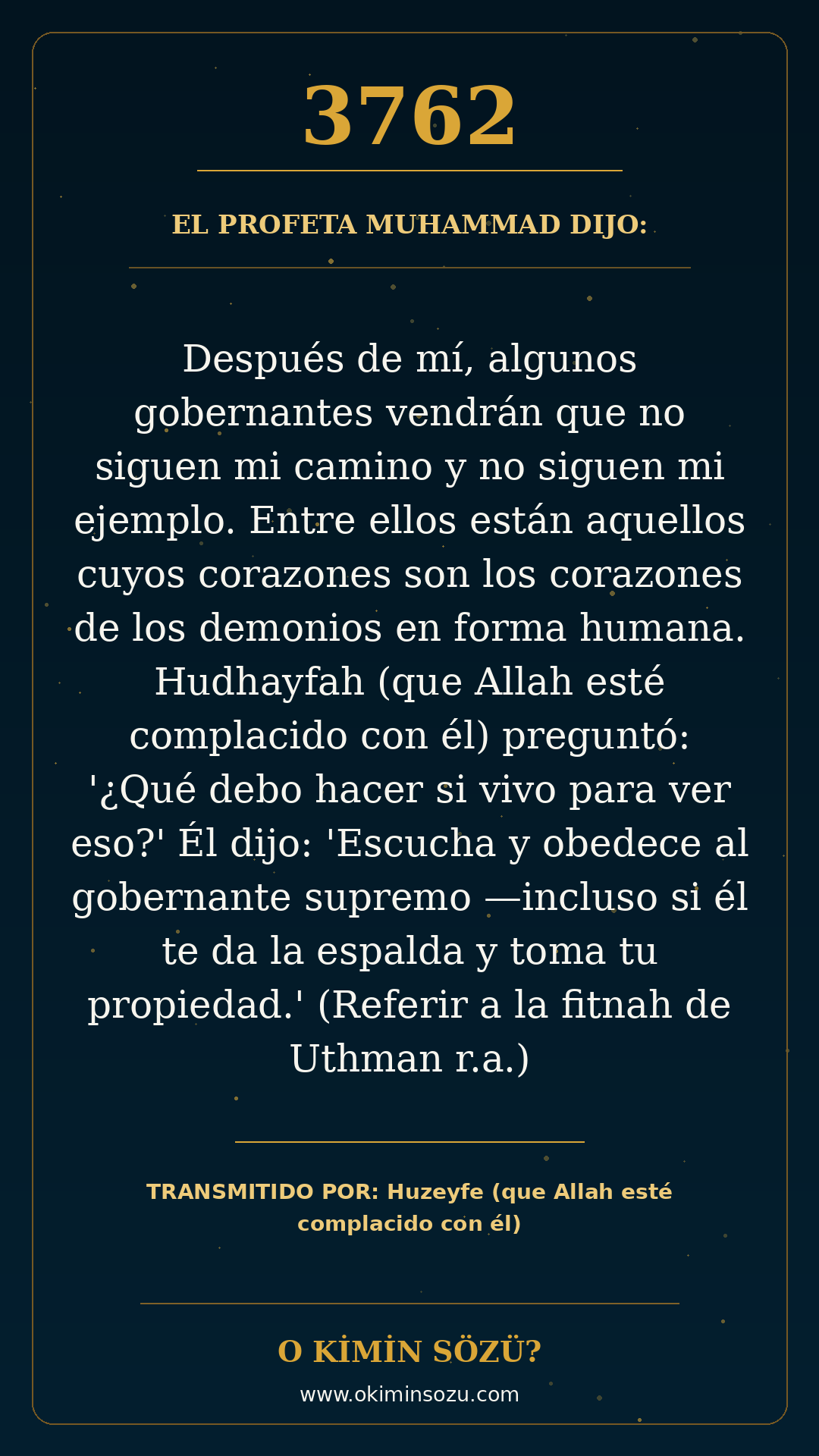 hadis 3762 es