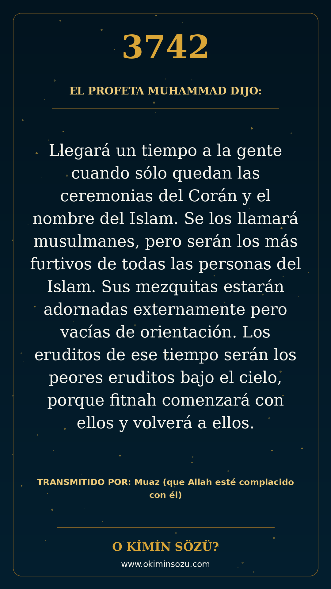 hadis 3742 es