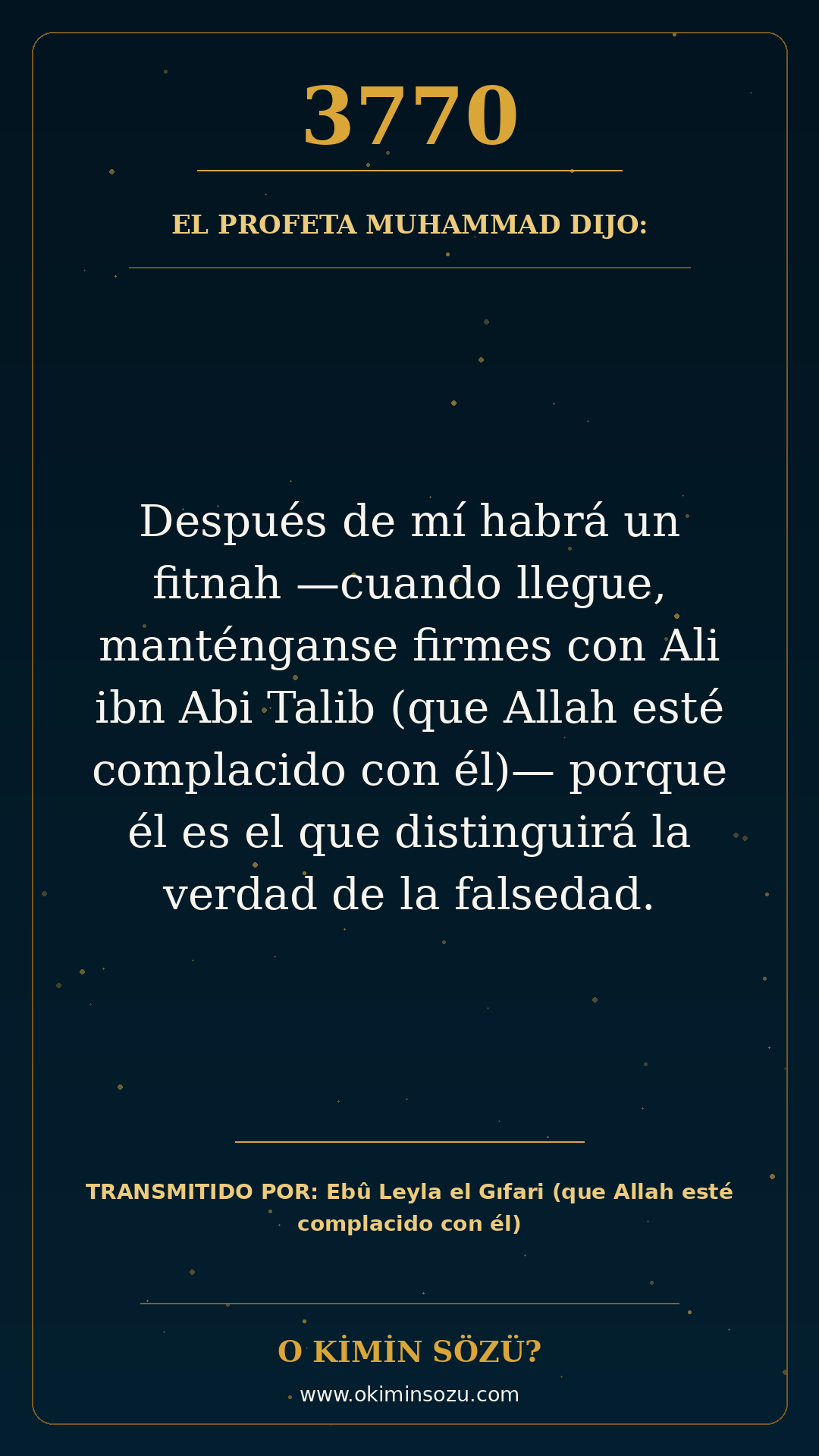hadis 3770 es