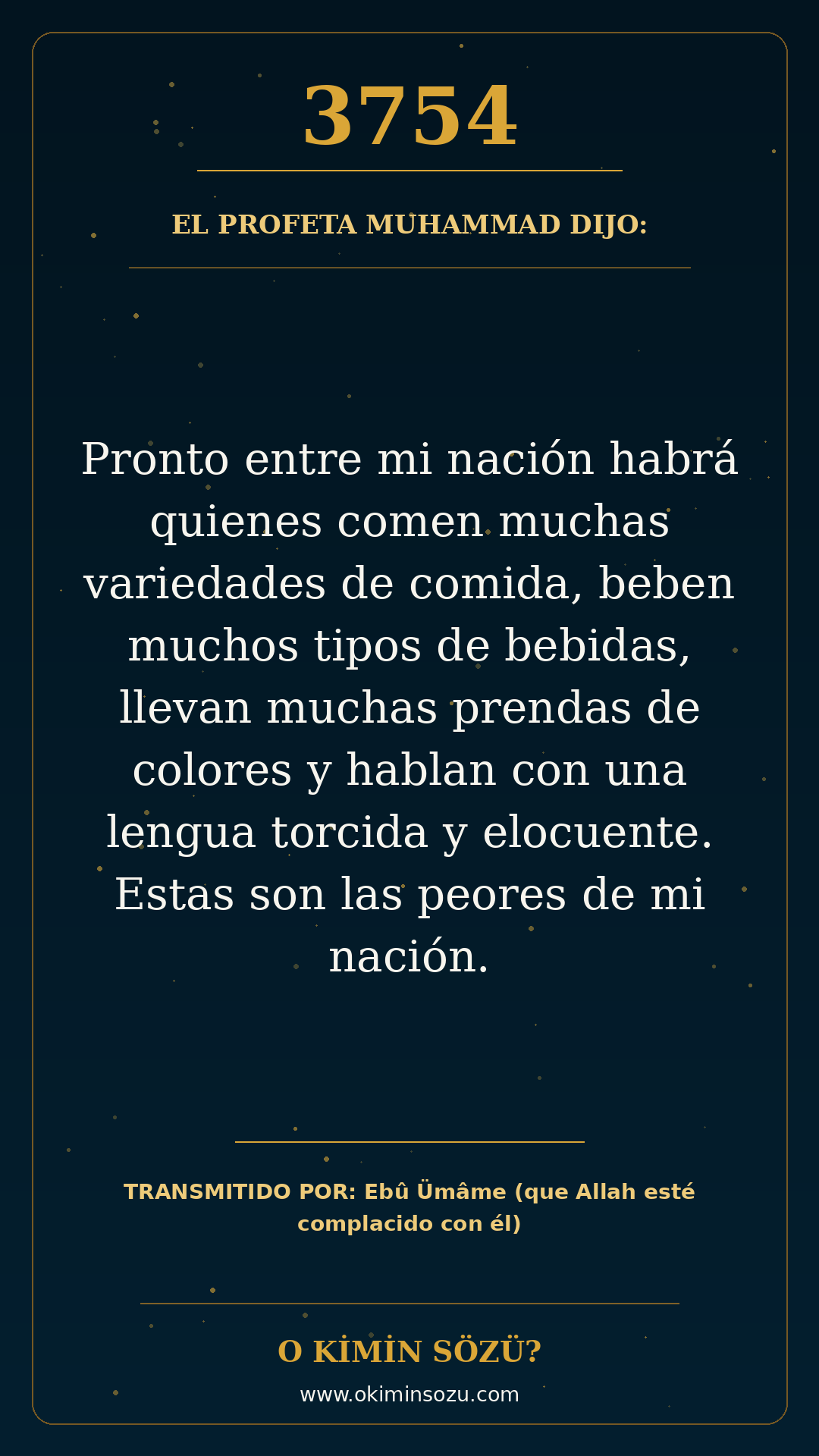 hadis 3754 es