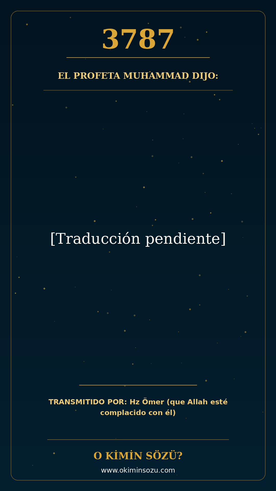 hadis 3787 es