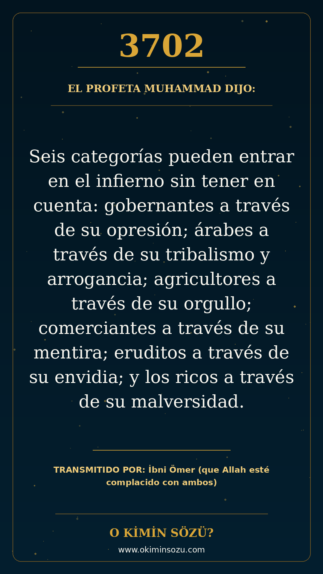 hadis 3702 es