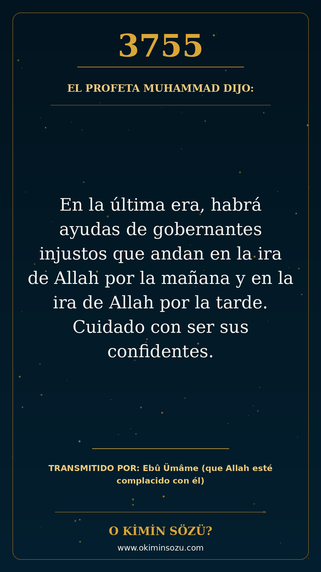 hadis 3755 es