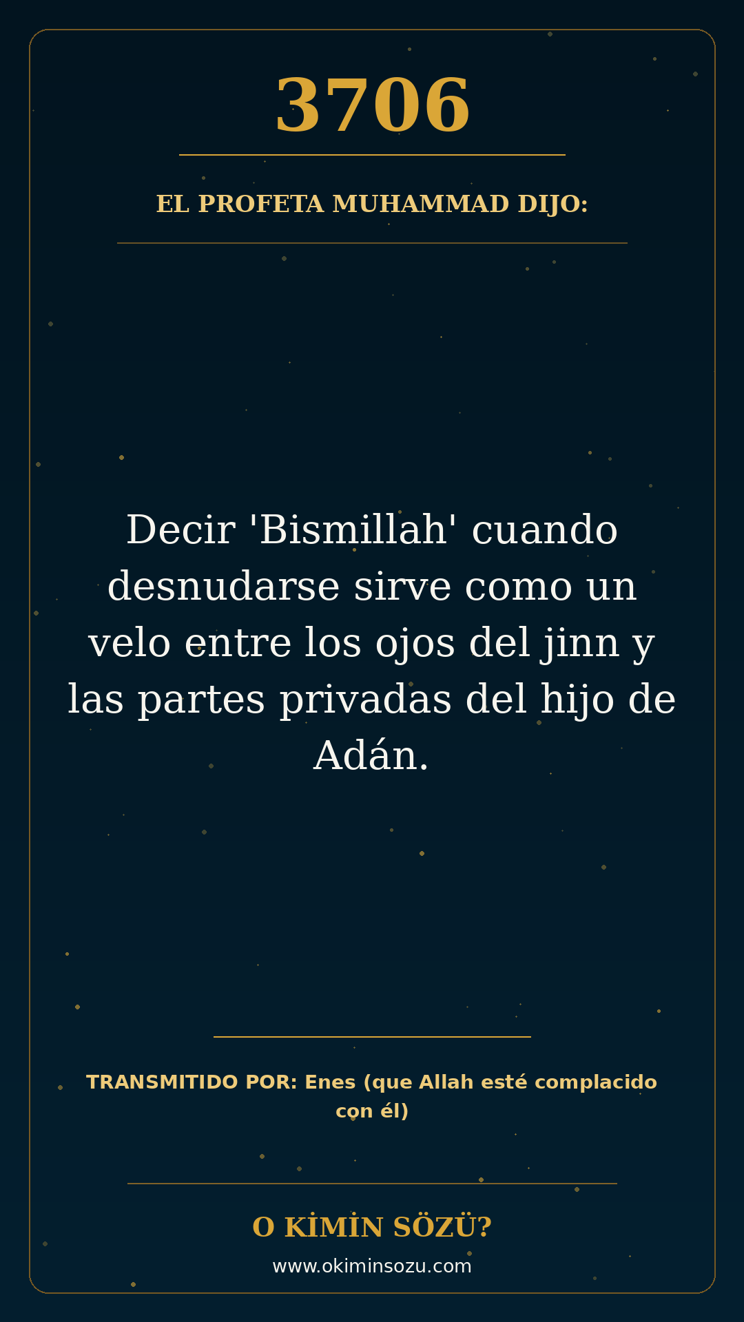 hadis 3706 es