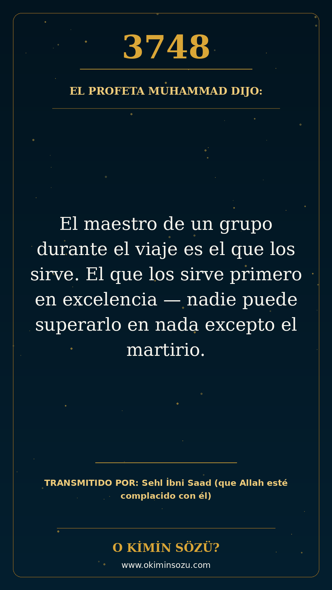 hadis 3748 es